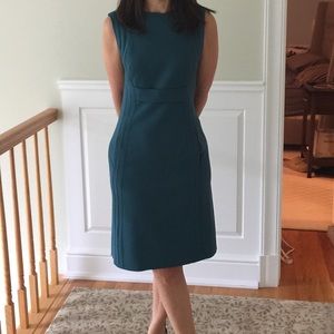 DVF dress- size 4 Hunter Green